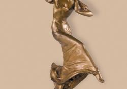 Kisfaludi Strobl Zsigmond: Claire Luce, 1936, bronz, ltsz. K76.3.49.