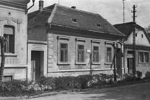Zalaegerszeg, Hubert Gyula dalköltő háza a Batthyány utcában