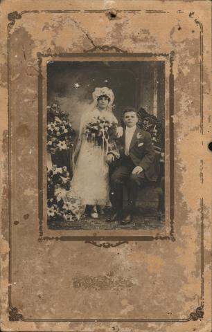 6. Németh Etel és férje 1920-as évek