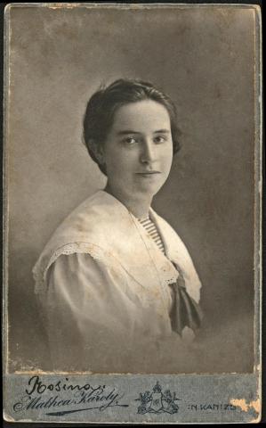 Rosina Nagykanizsán készült portréja
