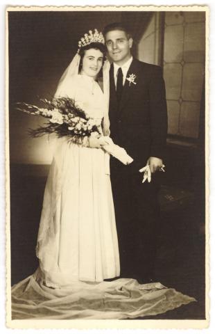 16. Mihályfi Rózsa és férje 1952-ben