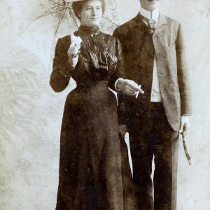 A Horváth házaspár, Antal Béla felvétele 1900 körül