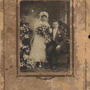 6. Németh Etel és férje 1920-as évek
