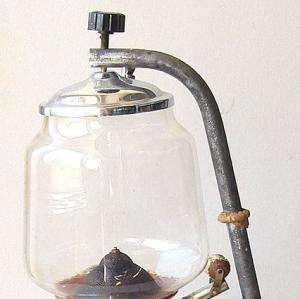 Lombikos kávéfőző (Göcseji Múzeum gyűjteménye)