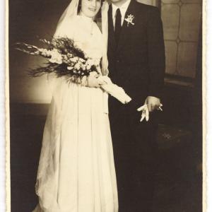 16. Mihályfi Rózsa és férje 1952-ben