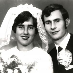 17. Fiatal pár az 1960-as évekből
