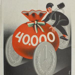 A kéményseprő az Állami Sorsjátékon is szerencsét hozhatott 1938-ban