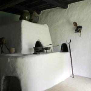 Kávási ház konyha enteriőr, Göcseji Falumúzeum