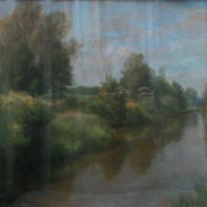 09 Zsennyei táj, papír, akvarell, 48x63 cm