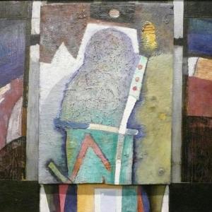 Állvány, 2003, olaj, falemez
