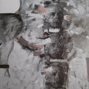 Bartók, 2008, vegyes t, vászon, 100x80 cm