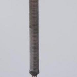 Fény, 1997, krómacél, bronz, acélpor, 68 cm