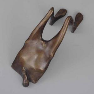 Hídember, 1999, bronz, 15 cm