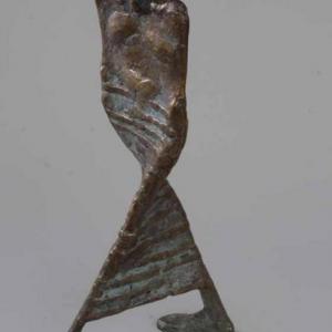 Kis lépés, 2004, bronz, 39 cm