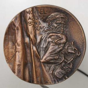 Michelangelo, 2003, bronz, 8,5 cm