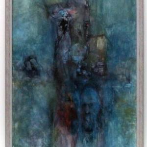 Örök emberpár, 2005, olaj, vászon, 70x50 cm