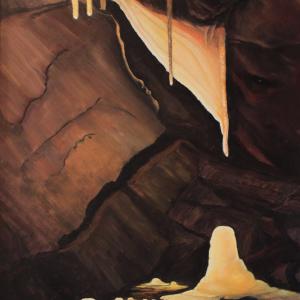Pál-völgyi barlang, 2006, vászon, olaj, 70x50 cm