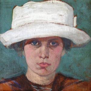 Sass Brunner Erzsébet, 1913, olaj, vászon