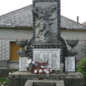 Zalaistvánd hősi emlékműve, 1935, műkő