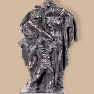 Észak szobrának kismintája, 1920, bronz, ltsz. K.76.3.152.
