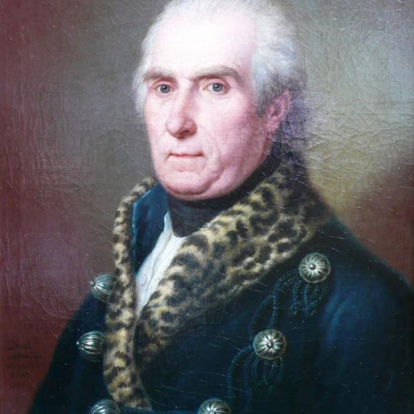 Donát János: Kovásznai Kovách Mojzes arcmása, 1814.