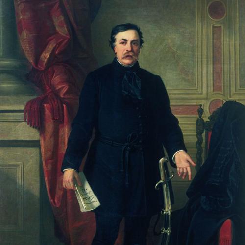 Györgyi Giergl Alajos: Deák Ferenc, 1862.
